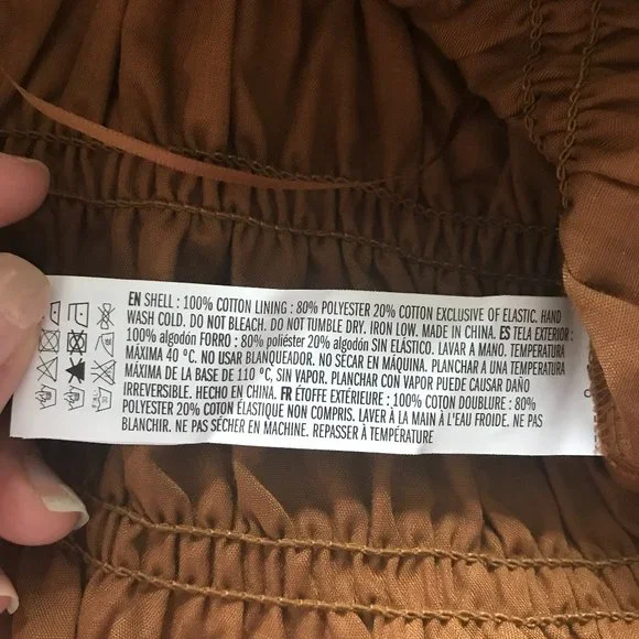 Endless Rose Smocked Ruffle Top (NWT) - Picture 9 of 10